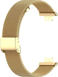 Браслет Rumi Mesh металлический для Huawei Watch FIT, Watch FIT Elegant (золотистый)