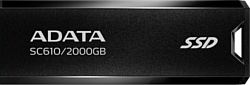 Внешний ssd ADATA SC610 2TB SC610-2000G-CBK/RD