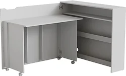 Стол для работы Mio Tesoro Luis (белый) Стол для работы Mio Tesoro Luis (белый)