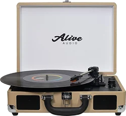 Проигрыватель виниловых дисков Alive Audio Glam Latte GLM-01-LA