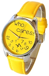 ZIZ Who cares желтый