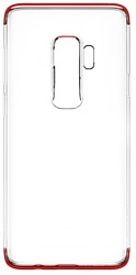 Baseus Armor Case для Samsung Galaxy S9 (красный/прозрачный)