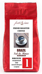 Fortissimo Brazil Sul De Minas NY арабика №1 в зернах 250 г