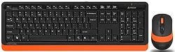 Набор клавиатуры и мыши A4Tech Fstyler FG1010 Black/Orange Набор клавиатуры и мыши A4Tech Fstyler FG1010 Black/Orange