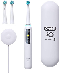 Oral-B iO 8 (белый, 3 насадки)