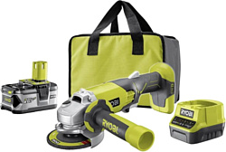 Угловая шлифмашина (болгарка) RYOBI R18Ag-140S