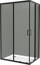 Душевой уголок BelBagno UNO-195-AH-2-120/90-C-NERO Душевой уголок BelBagno UNO-195-AH-2-120/90-C-NERO