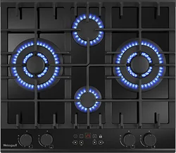 Газовая варочная панель Weissgauff HGG 642 BGH Double Wok Timer Газовая варочная панель Weissgauff HGG 642 BGH Double Wok Timer