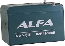 Тяговый аккумулятор ALFA DZF 12-12 M5 (12Ah) Тяговый аккумулятор ALFA DZF 12-12 M5 (12Ah)