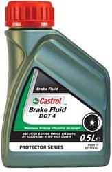 Тормозная жидкость Castrol Brake Fluid DOT 4 0.5л