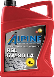 Alpine RSL 5W-30 LA 4л