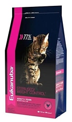 Eukanuba (1.5 кг) Adult Dry Cat Food For Sterilised Cats Weight Control Chicken