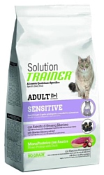 TRAINER Solution Adult cat Sensitive with Duck dry (1.5 кг)