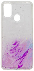 EXPERTS Aquarelle для Huawei Y5p/Honor 9S (розовый)