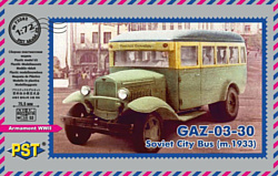 Zebrano Автобус ГАЗ-03-30 (1933) 1/72 72082