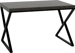 Кухонный стол TMB Loft Дункан Дуб 1500x600 40 мм (эбеновое дерево)