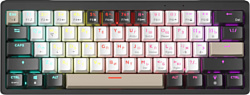Клавиатура JEGG ZA61 White black Brown TNT Yellow