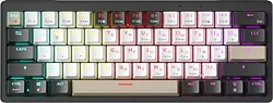 Клавиатура JEGG ZA61 White black Brown TNT Yellow Клавиатура JEGG ZA61 White black Brown TNT Yellow