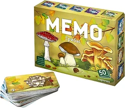 Настольная игра для детей Нескучные игры Мемо Грибы 8615