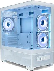 Корпус для компьютера XASTRA Q500M 3ARGB-C10 (белый) Корпус для компьютера XASTRA Q500M 3ARGB-C10 (белый)