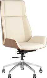 Кресло TopChairs Crown SN A312 8383-1 Walnut Back (бежевый) Кресло TopChairs Crown SN A312 8383-1 Walnut Back (бежевый)