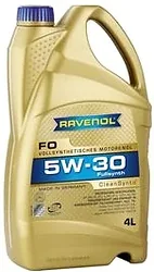 Моторное масло Ravenol FO 5W-30 4л Моторное масло Ravenol FO 5W-30 4л
