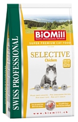 Biomill Swiss Professional Cat Selective Chicken (1.5 кг)