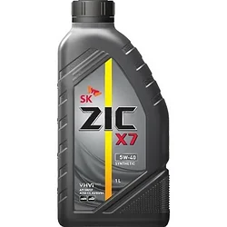 Моторное масло ZIC X7 5W-40 1л