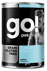 GO! (0.4 кг) 1 шт. Grain + Gluten Free Turkey Stew canned