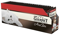Gourmet (0.085 кг) 24 шт. A la Carte с говядиной a la Jardiniere
