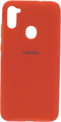EXPERTS Original Tpu для Samsung Galaxy A11/M11 с LOGO (коралловый)