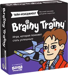 Карточная настольная игра Brainy Trainy Тайм-менеджмент УМ677