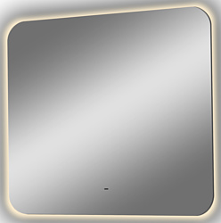 Континент  Burzhe LED 80x70 (бесконтактный сенсор, теплая подсветка, реверсивное крепление)
