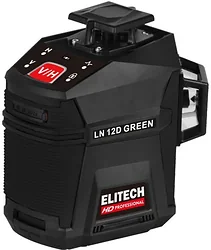 Лазерный нивелир ELITECH HD Professional HD LN 12D Green 204736