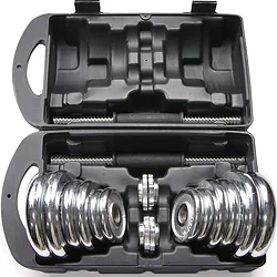 Atlas Sport хромированных в чемодане 20 кг (2x10 кг)