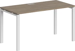 Стол для работы Norden 120x70x75 SG.204.OD.63.WH (дуб темный/белый)