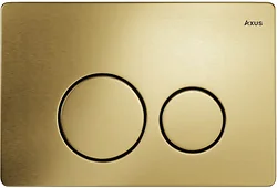Панель смыва Axus 097IG Slim (золото)