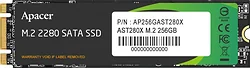SSD Apacer AST280X 256GB AP256GAST280X-1 SSD Apacer AST280X 256GB AP256GAST280X-1
