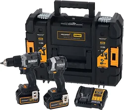 Винтоверт DeWalt DCK200MP2T (шуруповерт, винтоверт, 2 АКБ, кейс)