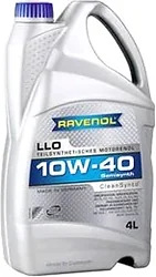 Моторное масло Ravenol LLO 10W-40 4л Моторное масло Ravenol LLO 10W-40 4л