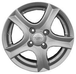 Anzio Wheels Wave 5.5x14/4x100 D63.3 ET35 Silver