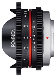 Rokinon 7.5mm T3.8 Cine IF ED UMC Aspherical Micro Four Thirds (CV75MFT)
