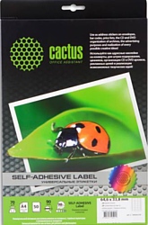 CACTUS Этикетки 70 г/кв.м. 24шт/лист A4 50 листов (C-30646338)