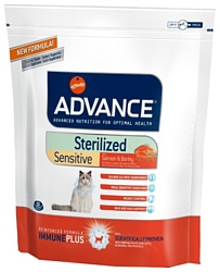 Advance (0.4 кг) Cat Sterilized Sensitive лосось и ячмень