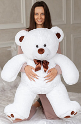 Truebear Мишка Tomas 120 cм (белый)