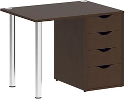 Стол для работы Riva Home Office VR.SP-3-98.4 Silver (венге цаво)