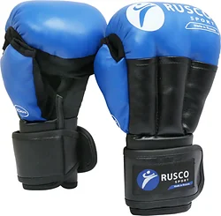 Перчатки для единоборств Rusco Sport Классик (2oz, синий)