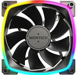 Вентилятор для корпуса Montech RX120 PWM (черный)