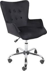 Кресло AksHome Bella (Black/Seven 035/велюр/черный) Кресло AksHome Bella (Black/Seven 035/велюр/черный)