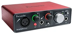 Внешняя звуковая карта Focusrite Scarlett Solo